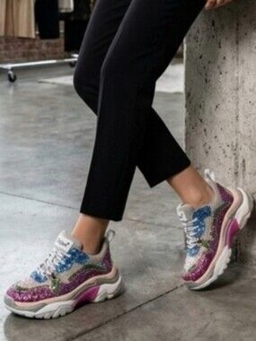 ASH glitter chunky sneakers